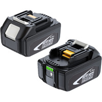 Simple Plus+ 2Pcs Battery For Makita 18V 6.0Ah Battery Compatible With Makita 18V Bl1860 Bl1850B Bl1840B Bl1830B Bl1815B Lxt-400 Lxt Cordless Power Tools