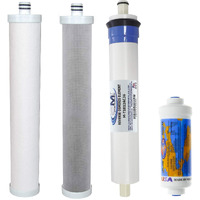 Applied Membranes Inc Replacement Filter Set For Culligan Ac-30 Ro System | Includes Ro Membrane  Carbon Filter  Sediment Filter  And Post Filter | Culligan Compatible