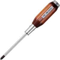 Vessel Strong Penetrating Screwdriver Wooden Handle +2 X 100 100