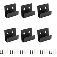 Rannb Wall Mounted Hook Fastener Tile Bracket For Ceramic Tile Display Small - 6Pcs