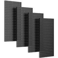 Ultrawall 4 Pcs Metal Pegboard Wall Panels  Peg Boards For Garage Tool Storage