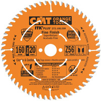 Cmt Orange Tools 273.160.56H Itk Plus Fine Finish Saw Blade Hw 160X1.8/1.2X20(+16) Z=56 A