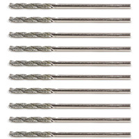 Utoolmart 1.5Mm Diamond Twist Drill Bits High Speed Steel Hss For Glass Sea Shells Stone Tiles Gemstones Lapidary Ornament Bracelet Necklace Arts Crafts10 Pcs