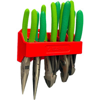 Ezred Ezph6 Magnetic Plier Holder Red  Holds 6 Pliers