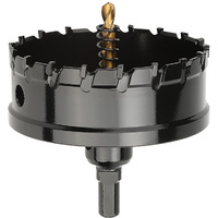 56Mm (2.2 Inch) Carbide Hole Saw  Stainless Steel Drill Bit  Hole Cutter For Stainless Steel  Sheet Metal  Thick Metal And Iron  Black