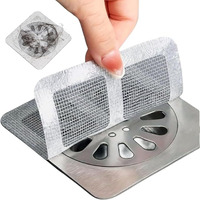 Wangcai 20 Pcs Disposable Sink Strainer Insect Proof Floor Drain Net  Bathroom Drain Trap Fine Mesh Kitchen Drain Strainer  Fits Dishwasher  Microwave  Freezer  Refrigerator  Washer Insect Control