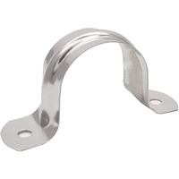 Sdy 20 Pcs 1.2"" Stainless Steel Pipe Strap  U Bracket  Heavy Duty Pipe Clamp (40Mm)