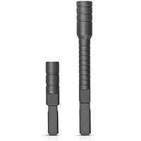 Galvanox Add-On Accessories Designed For Leatherman Multi-Tools  Bit Driver Extender  And Flat Bit To 1/4"" Hex Adapter (Black)