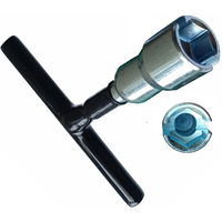 Panshiyon Wing Nut Hand Tool  T Handle Wing Nut Tightening Hand Tool Driver For Eye Screws  C Hook Bolt  Q-Hanger Screw Hooks
