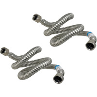 Procuru 2-Pack 3/4"" Fip X 36"" (3Ft) Stainless Steel Water Heater Flex Connector  Certified Safe (6Waa36-2P)