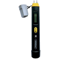General Tools Compact Digital Moisture Meter Mmp100 - Pin-Style Tool Detects Moisture In Wood And Building Materials To Help Identify Targeted Moisture Levels And Prevent Water Damage