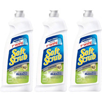 Soft Scrub Cleanser With Bleach  36 Fluid Ounce (Pack Of 3)