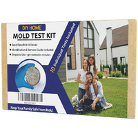 Mold Testing Kit With 10 Individual Tests - Diy Mold Test Kit For Home - Includes Detailed Mold Identification Guide - Fast And Reliable Mold Detector For Home