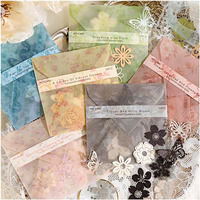 Diuhofart 300Pcs Scrapbook Paper Cutouts Lace Flowers Butterfly For Scrapbooking Embellishments Supplies  Junk Journaling  Card Making  Mixed Media  Vintage Diecut Floral Collage Materials