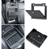 Sinvanho Center Console Organizer Compatible With 2024 2025 Toyota Tacoma (4Th Gen) Accessories  Interior Insert Magnet Armrest Box Hidden Secondary Secret Privacy Storage Box Tray Coin Holder  2 Pcs