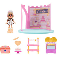 Royale High Baking Class Playset - 1 Doll  6 Accessories - Fits Inside Castle Playset - Virtual Item Code Included - Ages 5+