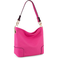 Montana West Hobo Bags For Women Top Handle Satchel Shoulder Ladies Bucket Purse Handbag Mwc-128Bhpk