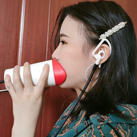 Vocal Dampener For Singing Practice  Performers  Stress Relief  Vocal Steamer For Singers  Portable Soundproof Home Learning Dome Singing Straw For Vocal Training