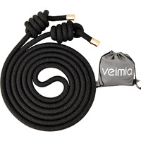 Veimia Flow Rope For Fitness High Performance Double Woven Workout Rope Adjustable Flow Jump Rope For Men Women Training Indoor Outdoor Cardio Exercise Rope For Beginner