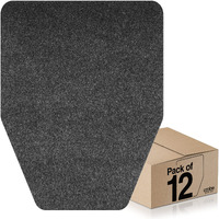 Urinal Mats 12 Pack  Eliminating Bathroom Odor Urinal Floor Pads  Water Absorption Splash Mat  Commercial Pee Pad For Men's Restroom