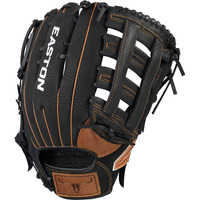 Easton Prime Slowpitch Softball Glove  14"""" Rht  Softball Deep Pocket Design  Dual Bar H Web  Psp14  Multicolor  Medium