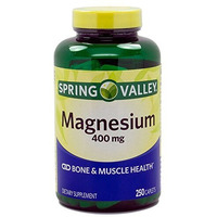 Only 1 In Pack Spring Valley Magnesium 400 Mg  250 Tablets By Spring Valley