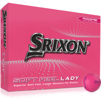 Srixon Soft Feel Lady Golf Balls - Passion Pink  Uniq Size