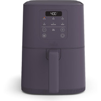 Bella 4Qt Slim Air Fryer  Fits-Anywhere Kitchenware  Evergood Ceramic Nonstick Coating  Adjustable Temperature  6 Preset Cooking Options  60 Min Auto Shutoff W Audible Tone  3.3Lb Capacity  Plum