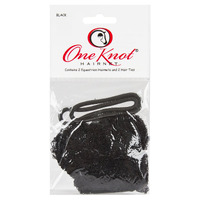 One Knot Hairnet With 2 Comfort Equestrian News And 1 Matching Headbandt  Black