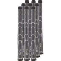 Winn Dri-Tac Oversize (+1/8 ) Dark Gray Golf Grips (9-Piece Bundle)