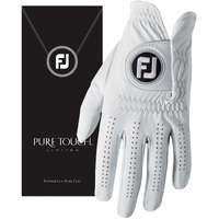 Footjoy Men's Pure Touch Limited Golf Gloves White Medium/Large  Worn On Left Hand