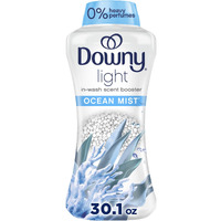 Downy Light Laundry Scent Booster Beads For Washer  Ocean Mist Scent  30.1 Oz  With No Heavy Perfumes