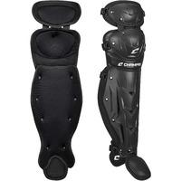 Champro Optimus Mvp Double Knee Baseball Catchers Leg Guards  16.5"" Length  Black  Cg100B