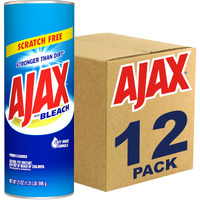 Ajax Powder Cleanser With Bleach - 21 Ounce (Pack Of 12)