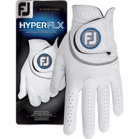 Footjoy Men's Hyperflx Prior Generation Golf Gloves White Xx-Large  Worn On Left Hand