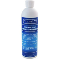 Clarity Stained Glass Finishing Compound - 12Oz.