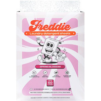 Freddie Laundry Detergent Sheets -Spring Blossom Scent - 60 Loads (30 Sheets) - Concentrated Eco Friendly Liquid-Less Strips