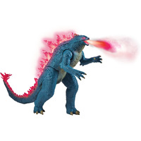 Godzilla X Kong: 13"" Mega Deluxe Heat Ray Misting Breath Godzilla Figure By Playmates Toys