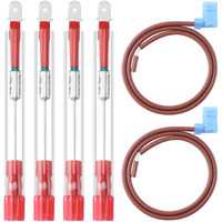 Ami Parts Rv Water Heater Thermal Cutoff Kit - Rv Atwood 93866 Water Heater Cutoff Replacement Models # Gch6-4E Gch6-6E G6A-7E G6A-8E Gc6Aa-9E Gch10A-2E G610-3E Water Heater Thermal Cut-Off Kit(4+2)