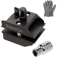 Reluxgo Universal Suspension Strut Split Hub Steering Knuckle Spreader Tool  Strut Spreader Tool  Compatible With Volkswagen Audi Bmw Ford Peugeot Citron