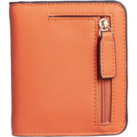 Gostwo Womens Wallet Slim Rfid Blocking  Credit Card Holder Small Wallet For Women  Compact Bifold Luxury Genuine Leather Pocket Passport Wallet Ladies Girls Mini Purse Travel With Id Window  Orange