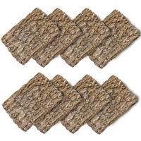 8Pcs Cork Terrarium Background 15.7X11.8In Natural Large Cork Bark Backdrop Reptile Climbing Mat Tank Habitat Decor For Spider Lizard Chamelon Turtle Beared Dragon