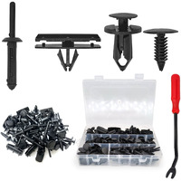 121Pcs Fender Clips For 2007-2022 Jeep Wrangler Jl Jk & 2005-2010 Grand Cherokee  Retainer Push Pins 6030441  Plastic Rivets 6506007Aa  Rocker Molding Clips 68039280Aa  Grill Bumper Push Pins 6503598