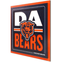 Youthefan Nfl Chicago Bears Slogan Series 3D Wall Art
