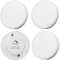 Kakemono Dimmable Gx53 Led Light Bulb 7W  5000K Daylight White  50W Halogen Replacement For 120V Under Cabinet  Ceiling Lighting  Pack Of 4