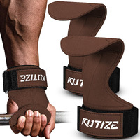 Weight Lifting Wrist Straps  Double Layer Leather Lifting Straps For Deadlift And Powerlifting  Adjustable Neoprene Padded Gym Lifting Wrist Hooks For Men/Women  Wrist Strap With Cushion Wrist Loop