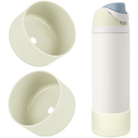 Bkby 2Pcs Silicone Water Bottle Boot  Compatible With Owala 24Oz 32Oz 40Oz  Protective Anti-Scratch & Anti-Dent No Noise Sleeve Cover For Freesip/Twist/Flip Stainless Steel Water Bottles