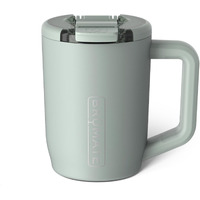 Brmate Mv - 15Oz 100% Leak Proof Insulated Coffee Mug With Handle & Lid - Stainless Steel Coffee Travel Mug - Double Walled Coffee Cup (Sage)