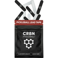 Crbn Pickleball Lead Tape - Extra Strength 3M Adhesive - 3G Lead Tape For Pickleball Paddles - Customize Paddle Weight To Your Play Style