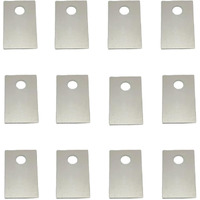 0.2Mm Guitar Saddle Shims Bridge Shim Set Quantity Of 24 Fit Floyd Rose Used To Adjust The Height Of The Saddle